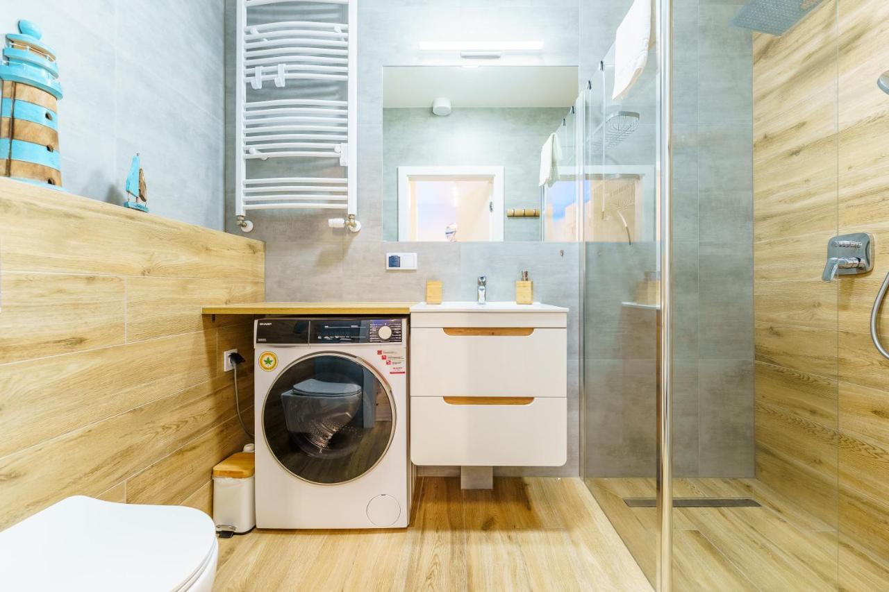 Apartament Z Widokiem Na Morze - Blekitna Perla By Perlowa Przystan Rent Sianozety Eksteriør billede