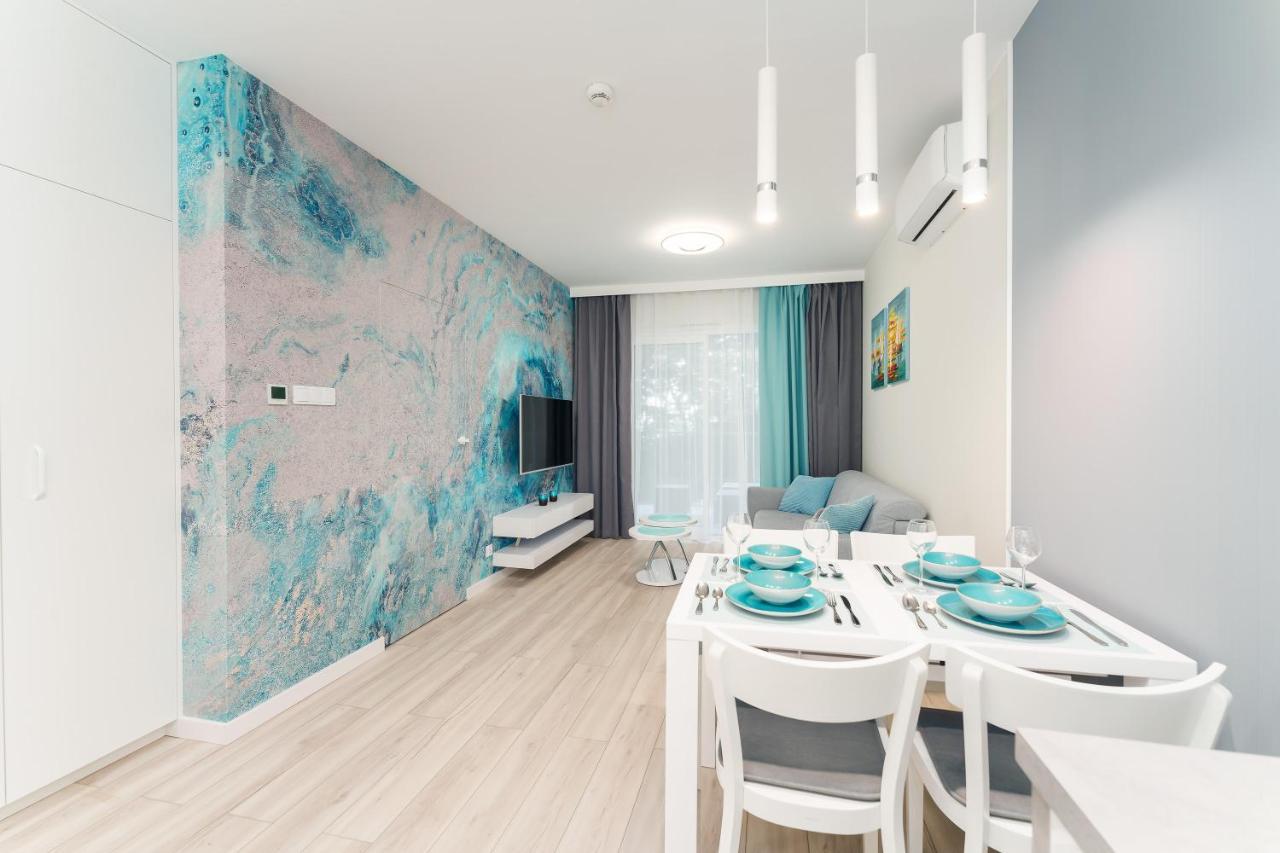 Apartament Z Widokiem Na Morze - Blekitna Perla By Perlowa Przystan Rent Sianozety Eksteriør billede