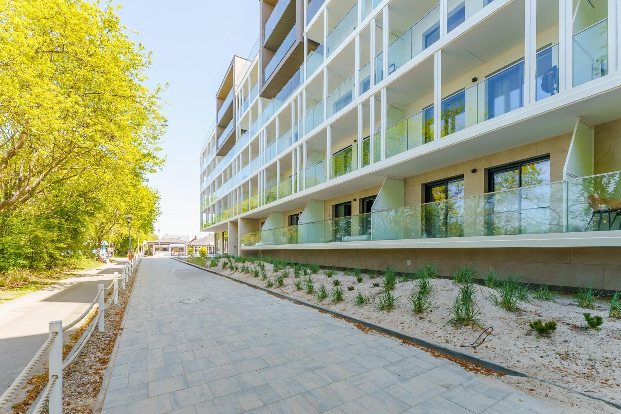 Apartament Z Widokiem Na Morze - Blekitna Perla By Perlowa Przystan Rent Sianozety Eksteriør billede